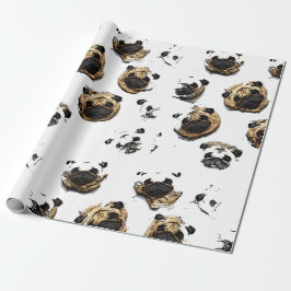 Pug Pattern pakpapier per whackbar