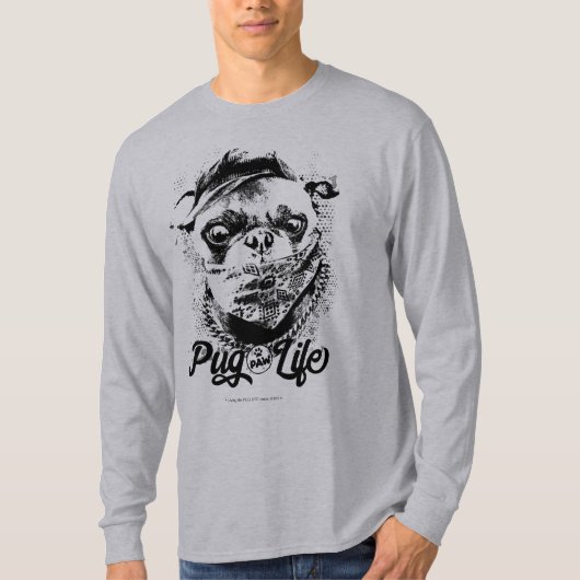 Pug Paw Life T-shirt (Voorkant)