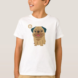 Pug Paw T-shirt