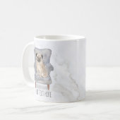 Pug Personalized Mug Koffiemok (Voorkant links)