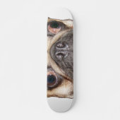Pug Persoonlijk Skateboard (Voorkant)
