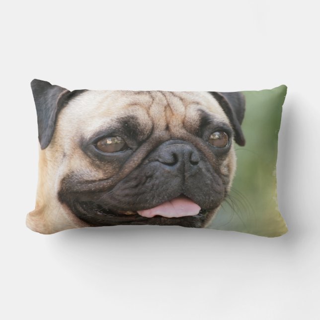 Pug Pillow Kussen (Voorkant)