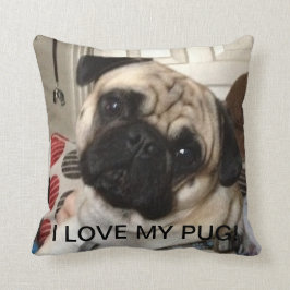 Pug Pillow Kussen
