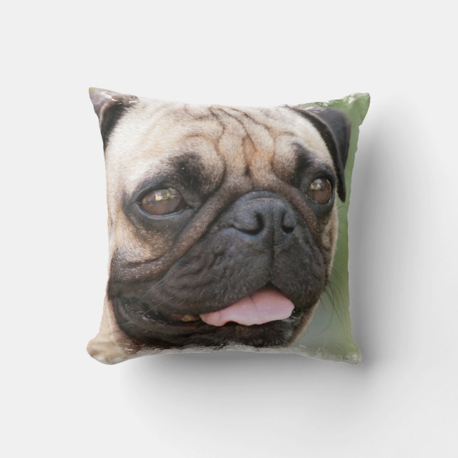 Pug Pillow   Kussen (Voorkant)
