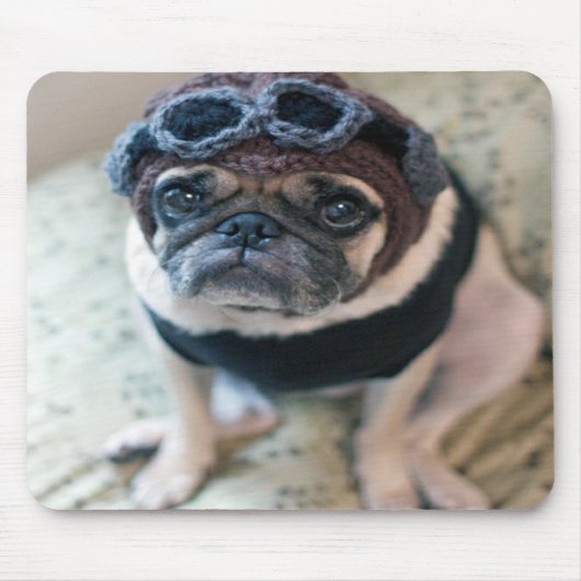 Pug Pilot Muismat (Voorkant)