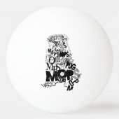 Pug Pingpongbal (Voorkant)