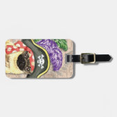 Pug Pirate Bagagelabel (Voorkant horizontaal)