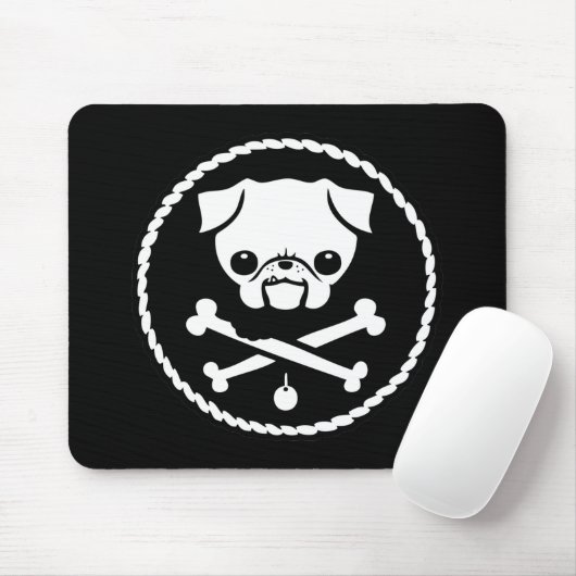 Pug Pirate Muismat (Met muis)