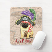 Pug Pirate Muismat (Met muis)