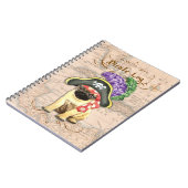 Pug Pirate Notitieboek (Linkerzijde)