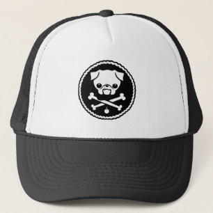 Pug Pirate Trucker Pet