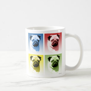 Pug Pop Art Koffiemok