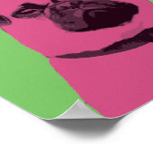 Pug Pop-Art Poster (Hoek)