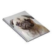 Pug Portrait Notitieboek (Rechterzijde)