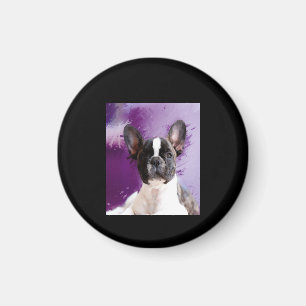 Pug Portret Art Cute Pug Magneet