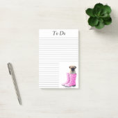 Pug Post-it® Notes (Kantoor)