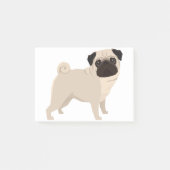 Pug Post-it® Notes (Voorkant)