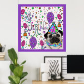 PUG POSTER (Thuiskantoor)