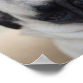 Pug-Poster sluiten Poster (Hoek)