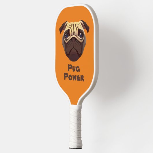Pug Power Pickleball Paddle (Links)