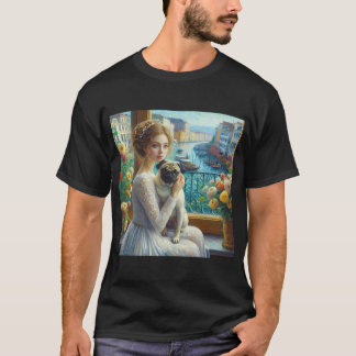 Pug PRETTIG FEest 167 4 juli AMERIKAANS T-shirt