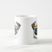 Pug Pride Sunbribril Koffiemok (Center)