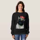 Pug Princess Classic T-Shirt 718 (Voorkant volledig)