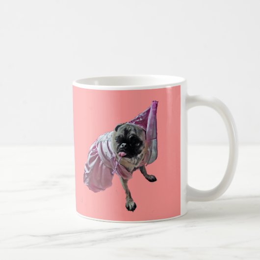 Pug Princess Koffiemok (Rechts)