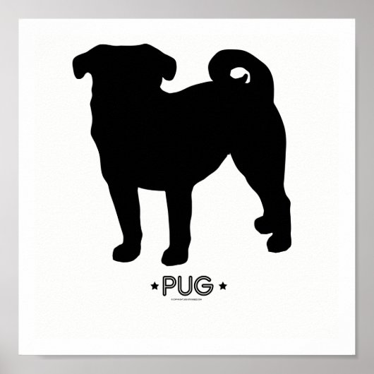 Pug Print (Voorkant)