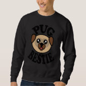 Pug   Pug Bestie Trui (Voorkant)