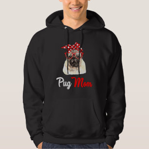 Pug, Pug Mama, Pug Mama, Pug Dog, Pug Gift voor Hoodie