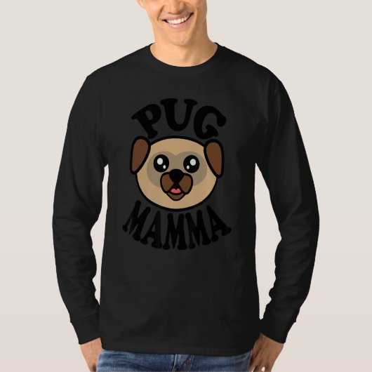 Pug   Pug Mamma T-shirt (Voorkant)