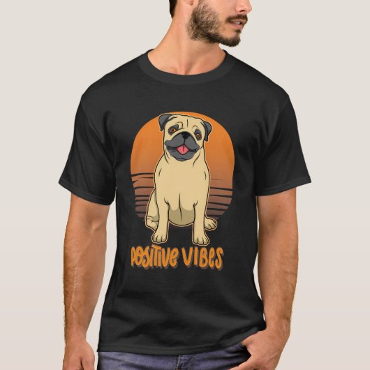Pug Pullover Gift Mannen Vrouwen Hooded (Voorkant)