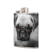 Pug Pup Heupfles (Links)