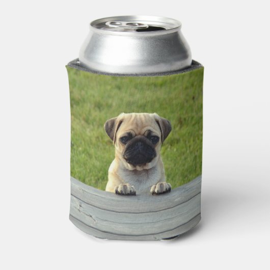 Pug Pup Koelbox Blikjeskoeler (Blikje Achterkant)