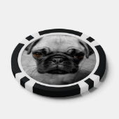 Pug Pup Pokerchips (Enkel)