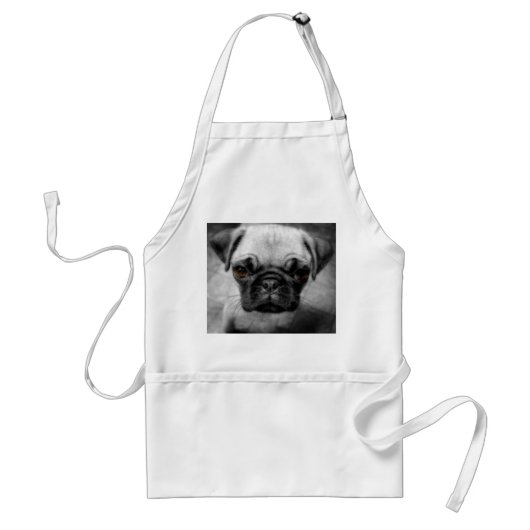 Pug Pup Standaard Schort (Voorkant)