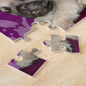 Pug puppies hond legpuzzel (Zijkant)