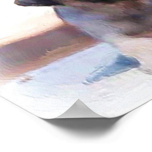 Pug puppies poster (Hoek)