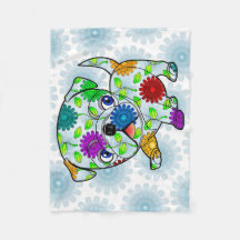 Pug Puppy Baby Blanket - Griekenland - 30 x 40 inc