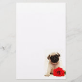 Pug puppy briefpapier (Voorkant)