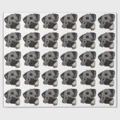 PUG PUPPY DOG CADEAUPAPIER (Vlak)