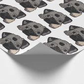 PUG PUPPY DOG CADEAUPAPIER (Hoek)