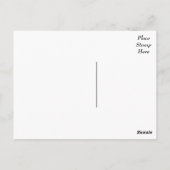 Pug Puppy Dog Greeting Briefkaart (Achterkant)