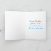 Pug Puppy Dog Happy Birthday Card - Verse binnenka Kaart (Binnen)