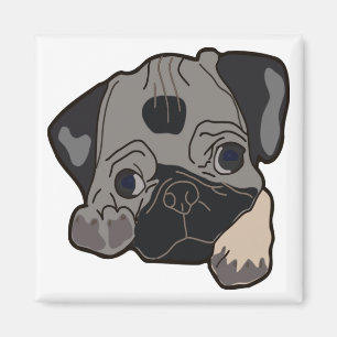 PUG PUPPY DOG MAGNEET