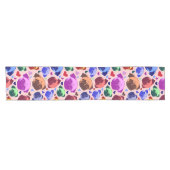 Pug Puppy Dog PopArt Retro Style Korte Tafelloper (Horizontaal)