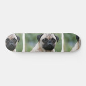 Pug Puppy Dog Skateboard (Horizontaal)