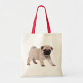 Pug Puppy DogCanvas Canvas tas (Voorkant)