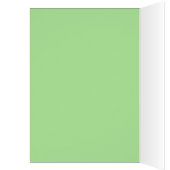 Pug Puppy Floral Birthday Card (Binnen (Links))